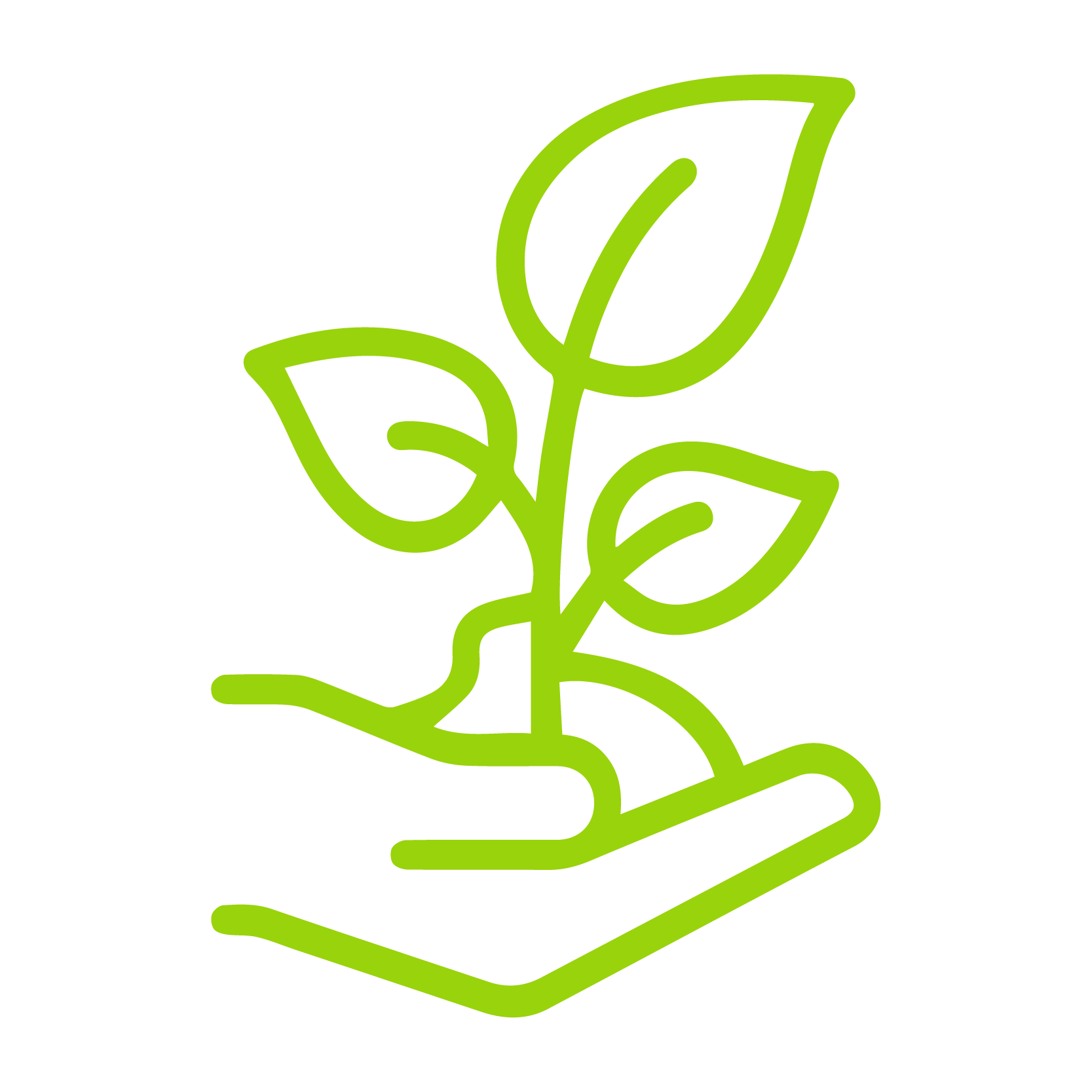 Ícono de la línea de acción Cuidado Ambiental
